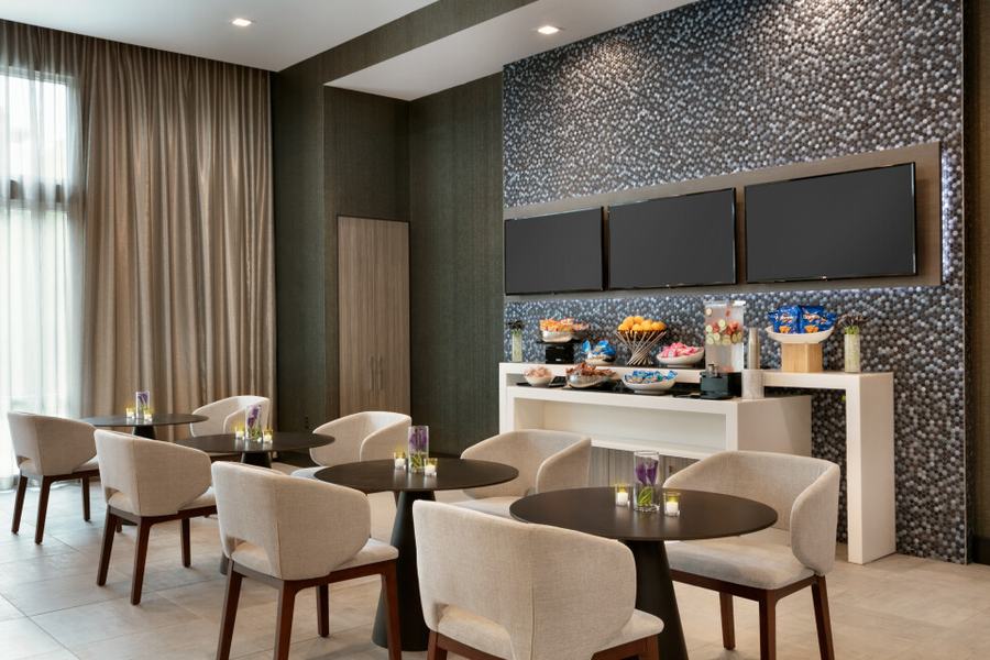 Evening reception area