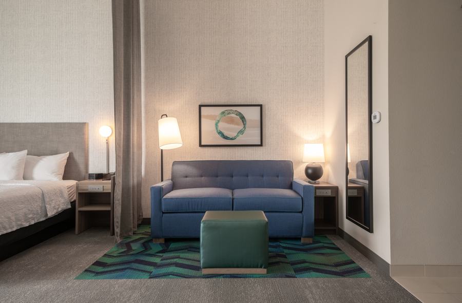 Studio suite living area